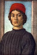 LIPPI, Filippino Portrait of a Youth sg Sweden oil painting reproduction
